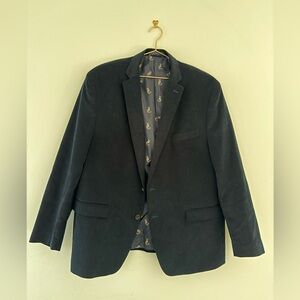 Lauren Ralph Lauren Corduroy Blazer 🦊 Fox Lining & Elbow Patches – Unisex 46R